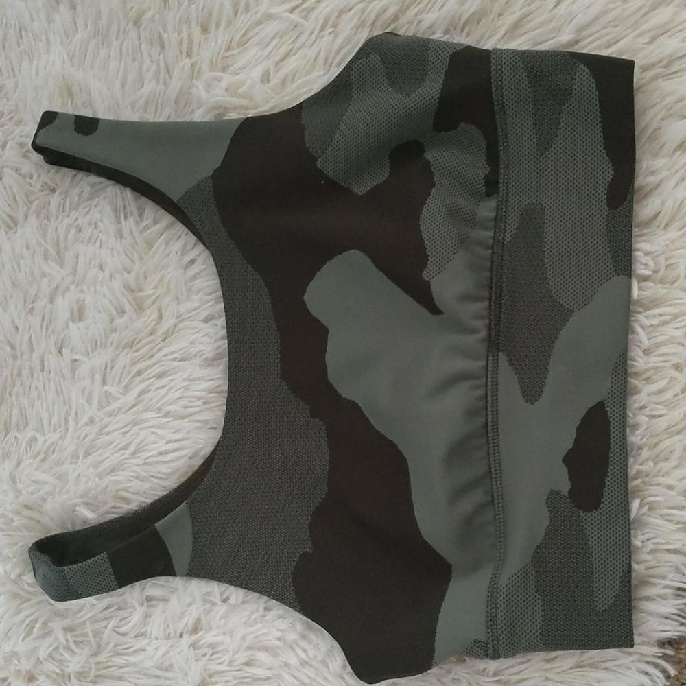 Aerie offline camo top/bra